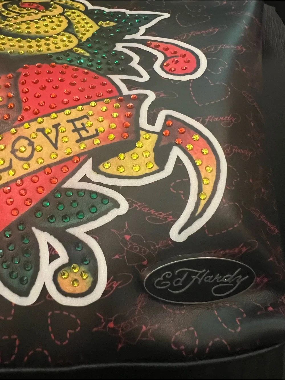 Ed Hardy Cosmetic Pouch (NWT)